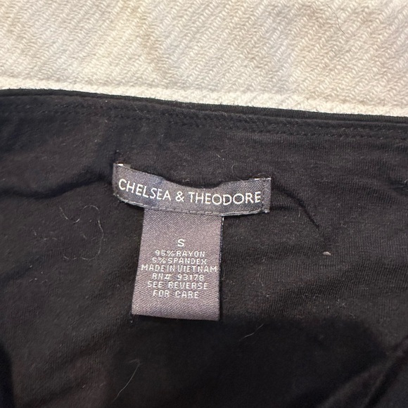 Chelsea & Theodore Black Maxi Skirt - Picture 3 of 3